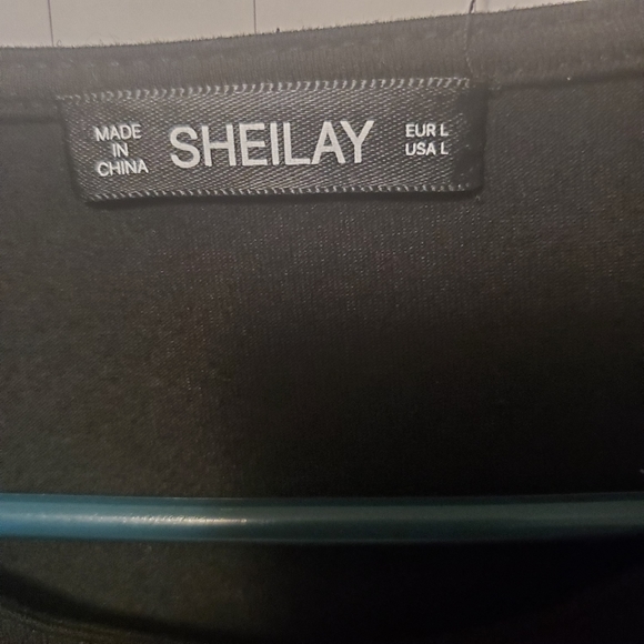 RHINESTONE BLACK TOP - Picture 2 of 4